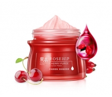 诗婷露雅 玫瑰果樱桃果泥晶透面膜100g