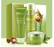 诗婷露雅 坚果保湿锁水经典3部曲礼盒三件套